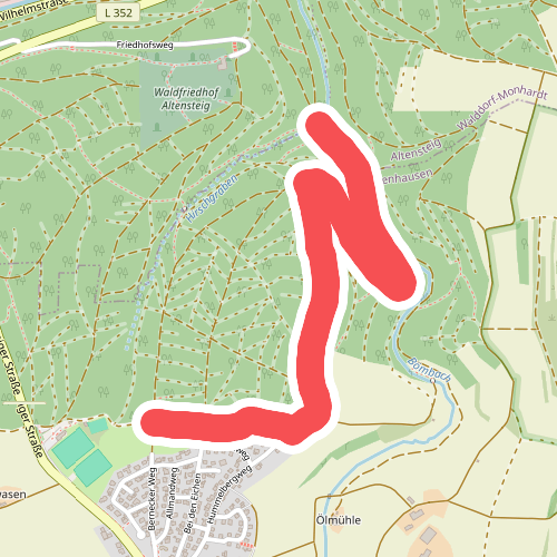 Hirschgraben - Am Bernecker Weg