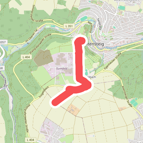 Spielberg Härte - Altensteig Schlossberg