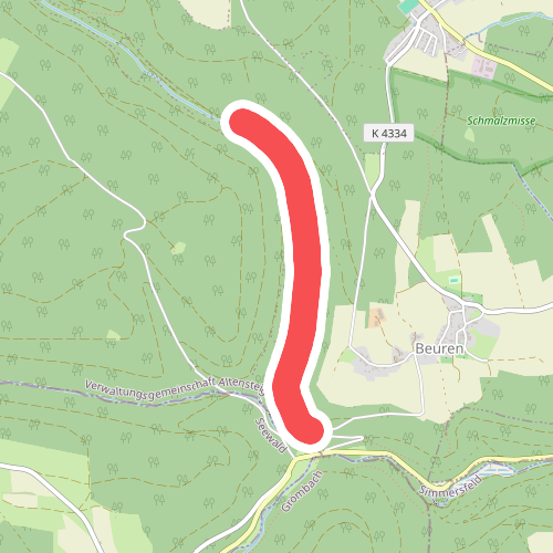 Kaisersägmühle - Beurener Berg