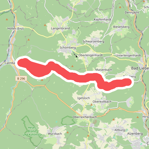Bad Liebenzell - Calmbach