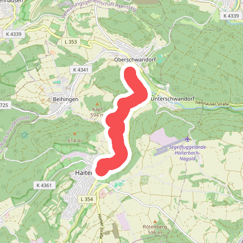 Haiterbach Zehntscheuer - Oberschwandorf Kräutergärten