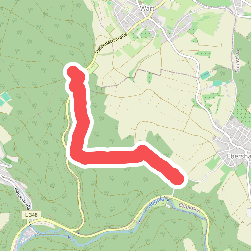 Wart Schwimmbad - Heusteig (Davidsweg)