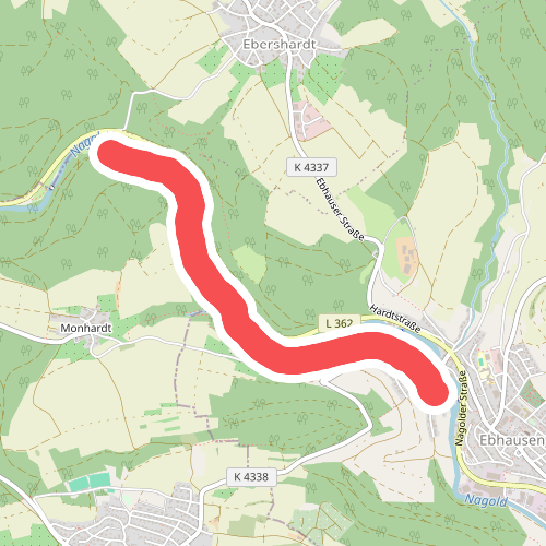 Zementbrücke - Ebhausen Wöllhausen