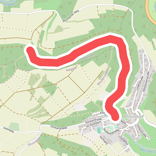 Buchhalde - Pfrondorf Killwegbrunnen