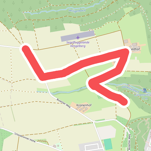 Oberes Lützental - Bulacher Weg