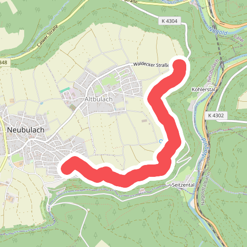 Rastplatz Wasen - Neubulach Minigolfplatz