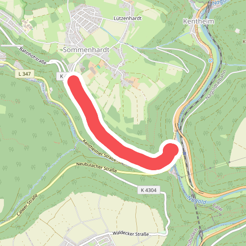 Bahnhof Bad Teinach - Alte Steige