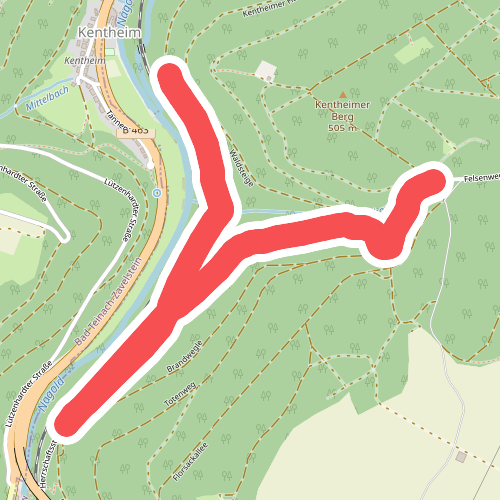 Hinterm Bahnhof Teinach - Kentheimer Berg