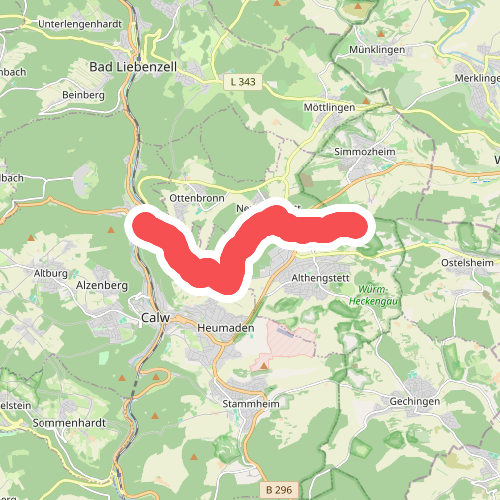 Hirsau - Althengstett