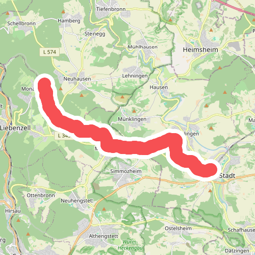 Weil der Stadt - Monbachtal