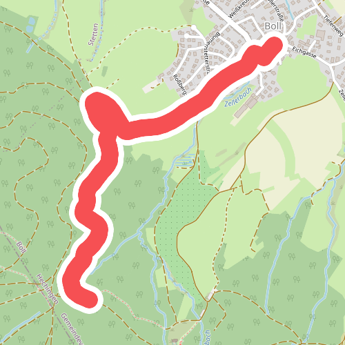 blaues Dreick Boll - Eibenloch