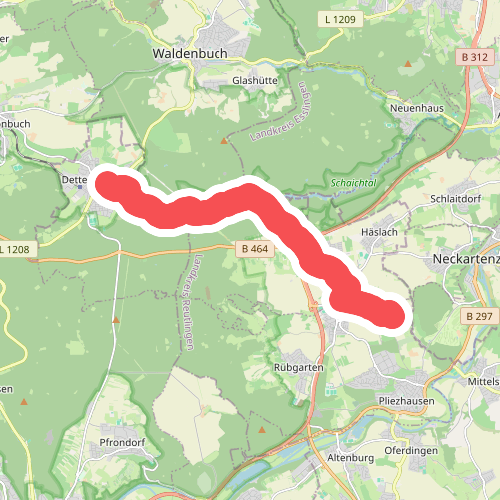 roter Punkt Dörnach - Dettenhausen