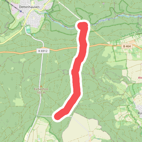roter Punkt Schaichtal - Einsiedel