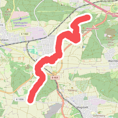 Blauer Punkt, Ihinger Hof-Meisenberg