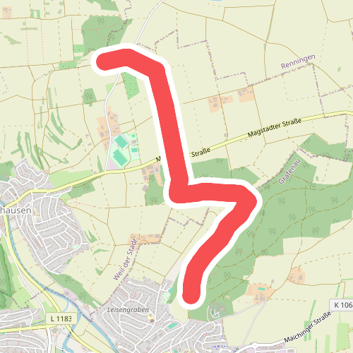 Krappenberg - Döffingen