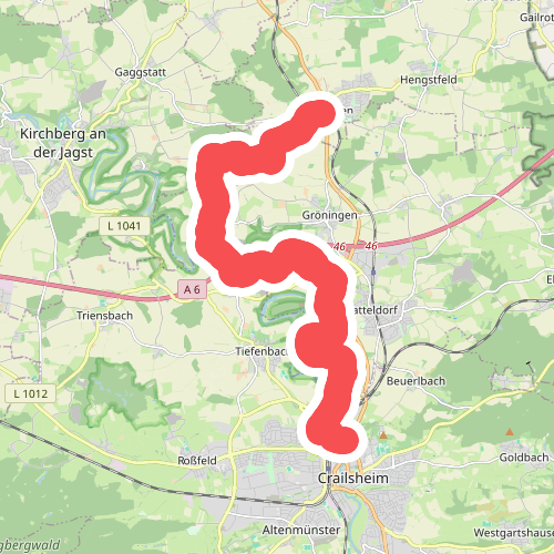 Wallhausen - Crailsheim
