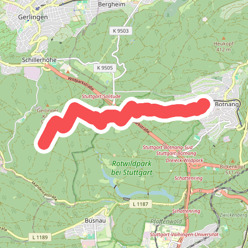 rotes Hufeisen Dreispitz