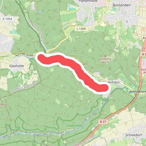 Roter Punkt, Neuenhaus - Burkhardtsmühle