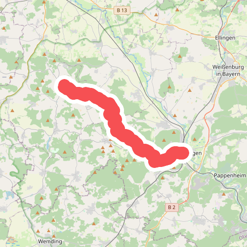 Heidenheim - Treuchtlingen