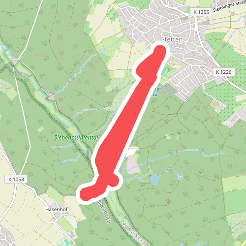 roter Punkt - Stetten - Neuenhaus- Hasenhof