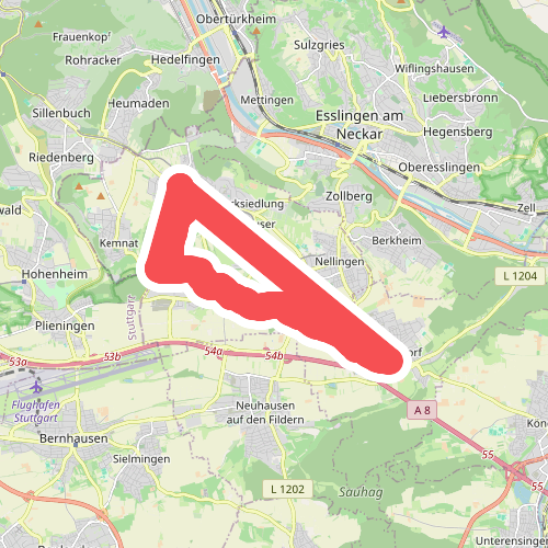 Denkendorf - Scharnhausen - Ruit