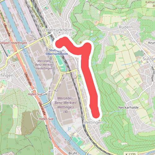 Obertürkheim - Mettingen