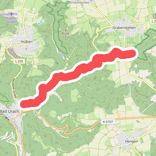 rote Gabel Bad Urach - Falkensteiner Höhle - Heidengraben