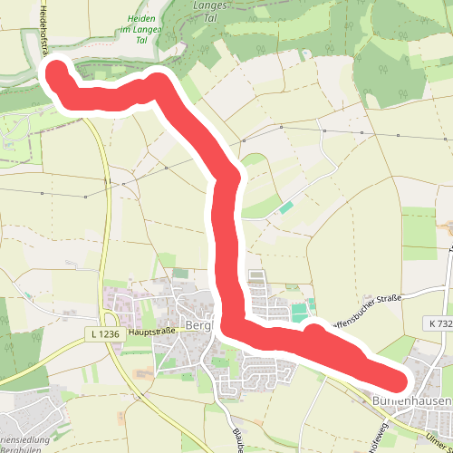 SAV Gelbe Gabel: Nebenweg Campingplatz Machtolsheim - Bühlenhau