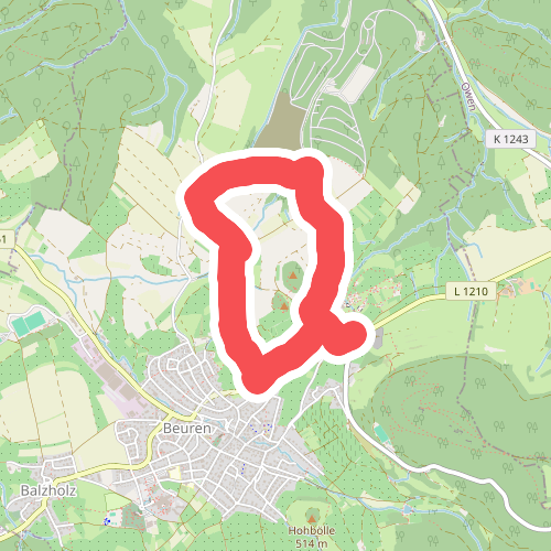 Beurener AlbtraufTour 6 Um den Engelberg