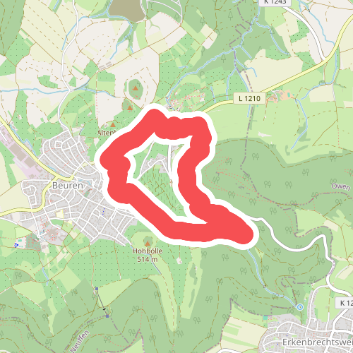 Beurener AlbtraufTour 7 Zum Tobelweiher