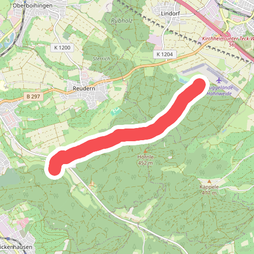 blaue Raute Tiefenbach Bürgerseen