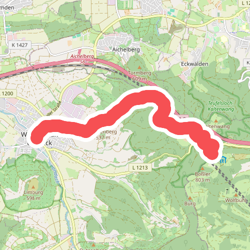 Äußerer Zugangsweg des SAV