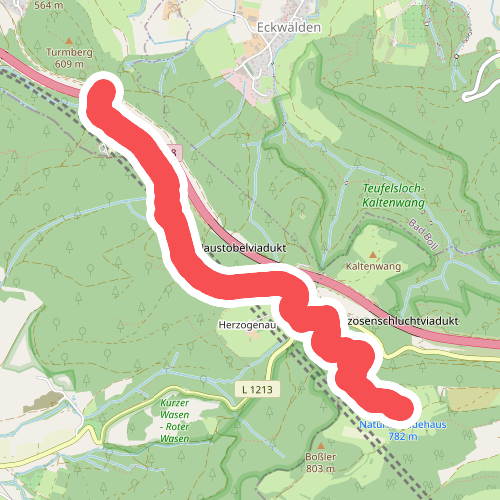 Wanderweg zum Boßlerhaus