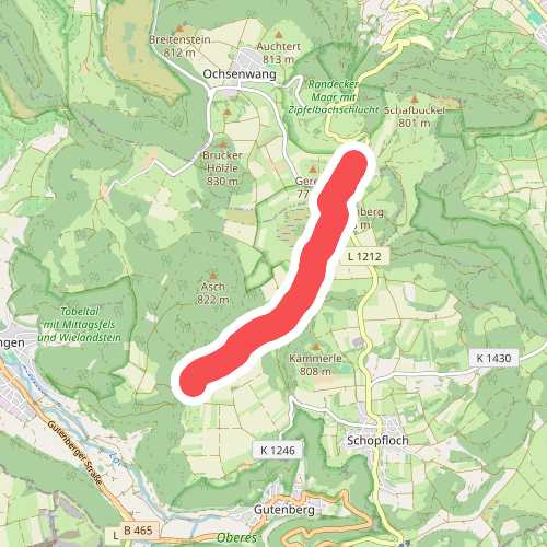 Ziegelhütte - Torfgrube - Asch