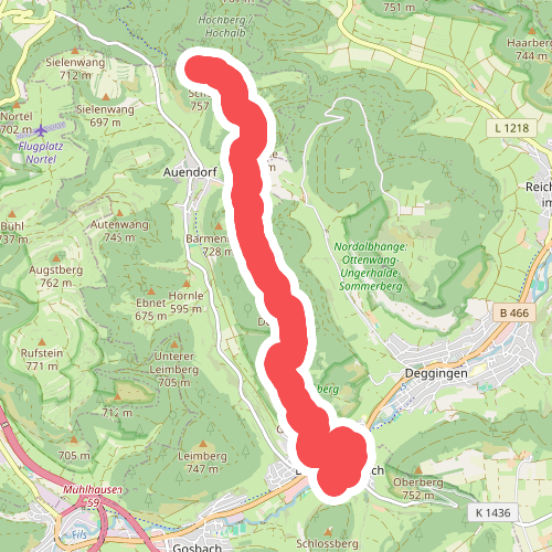 Auendorf - Bad Ditzenbach - Hiltenburg