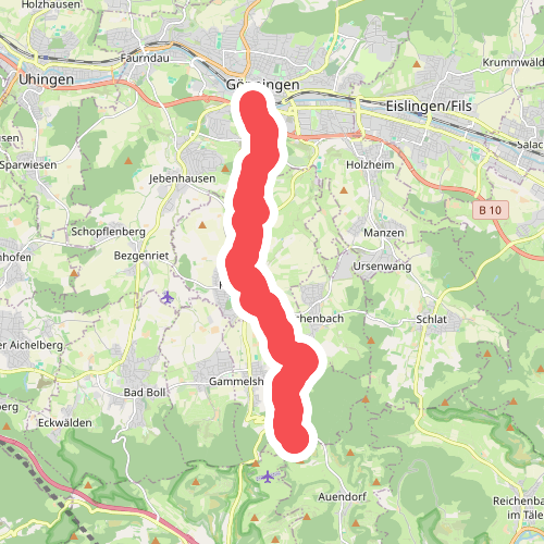 Äußerer Zugangsweg des SAV