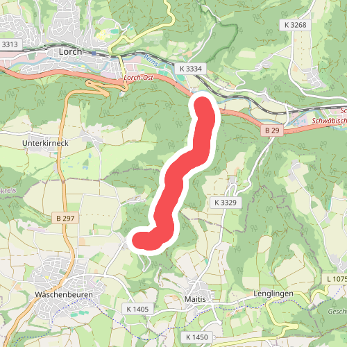 Blaues Kreuz: Wäscherschloss-Beutenhof