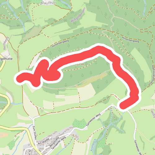 Nebenline des SAV (rotes Plus)