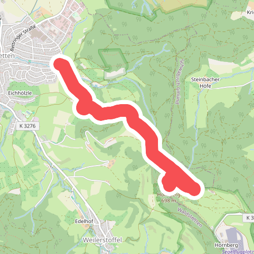 Nebenlinie des SAV (blaues Kreuz)