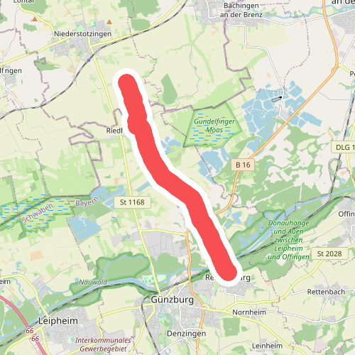 Reisensburg - Niederstotzingen