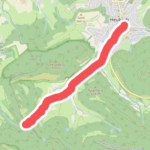 Nebenweg des SAV (rote Gabel)