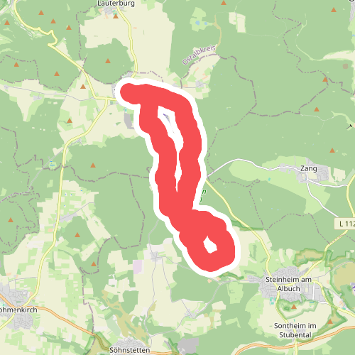 Wanderblume Nr.4 "Im Felsenmeer"