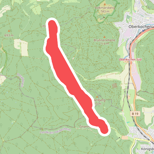 Brenztal - Gnannenkopf - Tauchenweiler