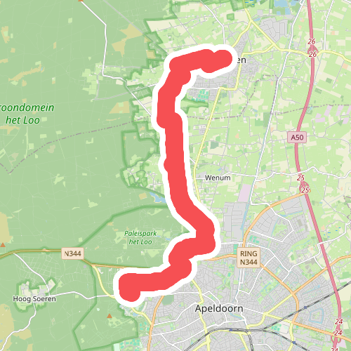Apeldoorn - Vaassen · Maarten van Rossumpad etappe 14