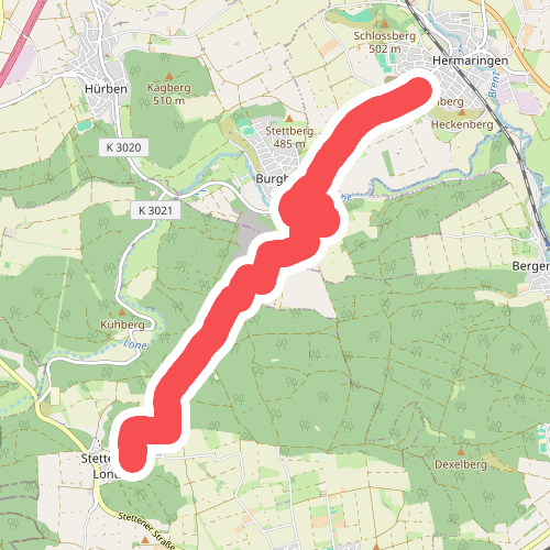 Hermaringen - Schloss Burgberg - Stetten o.L.
