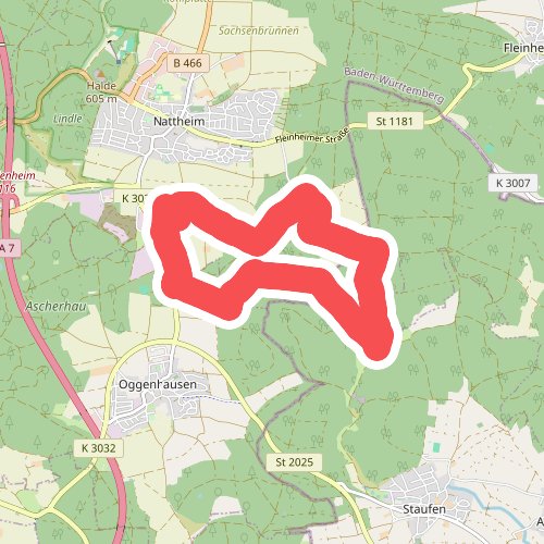 Nattheimer Jubiläumsweg grün