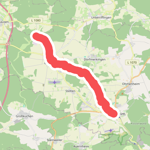 Neresheim - Dossinger Tal - Elchingen - NSG Dellenhäule