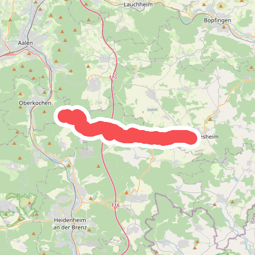 Schönenberg Brandplatz - Nietheim - Großkuchen Neresheim