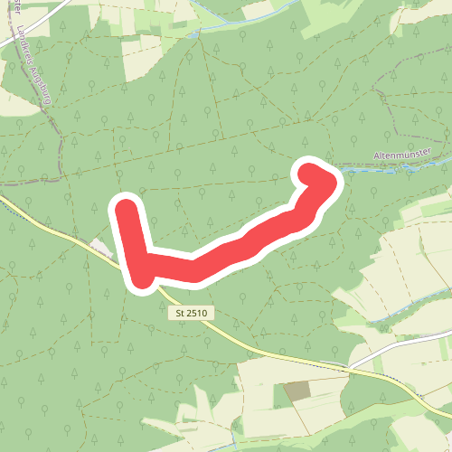 Rundweg im Landensberger Forst
