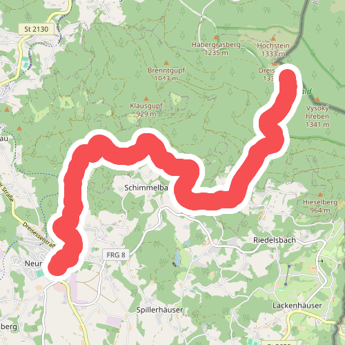 Goldsteig Zuweg Nr.23, Neureichenau - Dreisessel